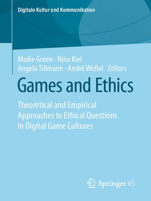 cover image of Games and Ethics